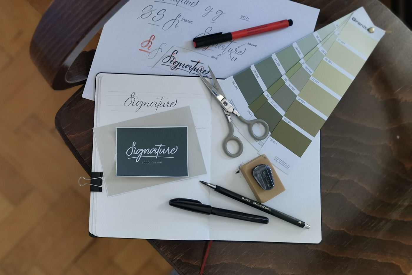 Logo Design, Handlettering